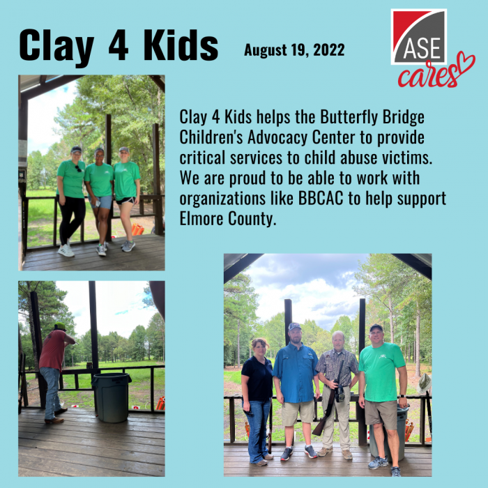 2022 Clay 4 Kids Ase Cares